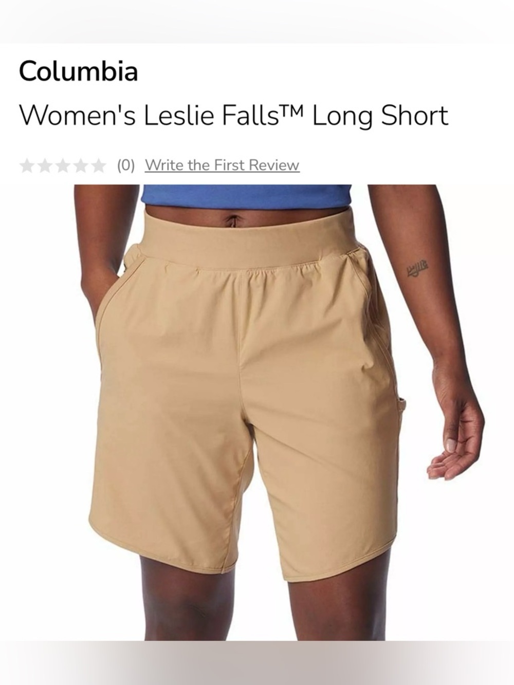 Columbia Women's Leslie Fall 9” Shorts. XS. NWT.